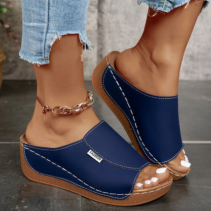 Isabelle | Comfortable Wedge Mule