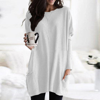 DORIS™ – Comfortable Long Sweater with Pockets for Women
