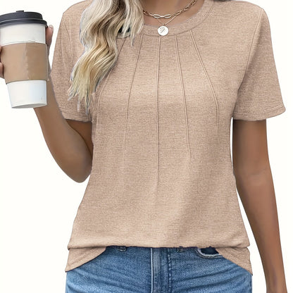 Seraphina | Effortless Pleated Comfort Tee
