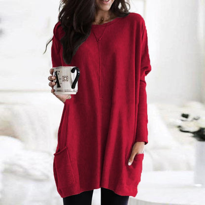 DORIS™ – Comfortable Long Sweater with Pockets for Women