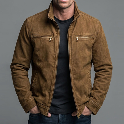 Cazel | Vintage Cotton Jacket with Zipper Closure