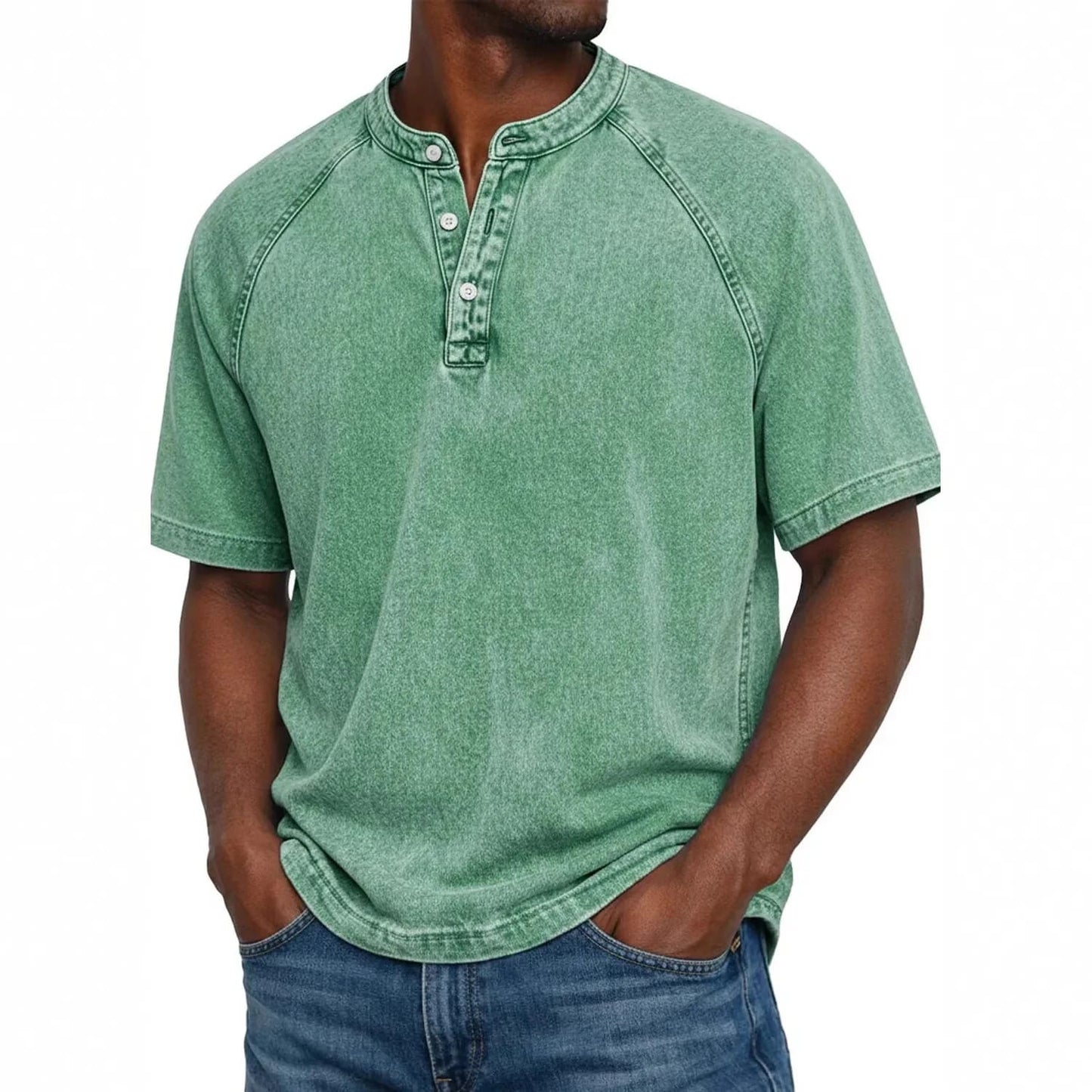 Mason | Vintage Henley Tee