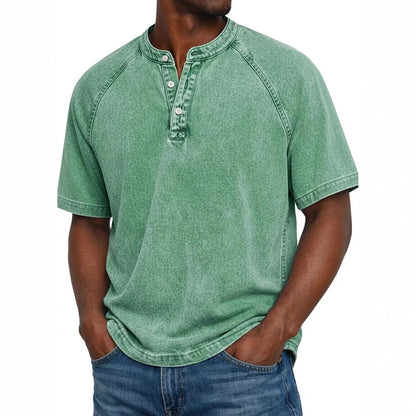 Mason | Vintage Henley Tee