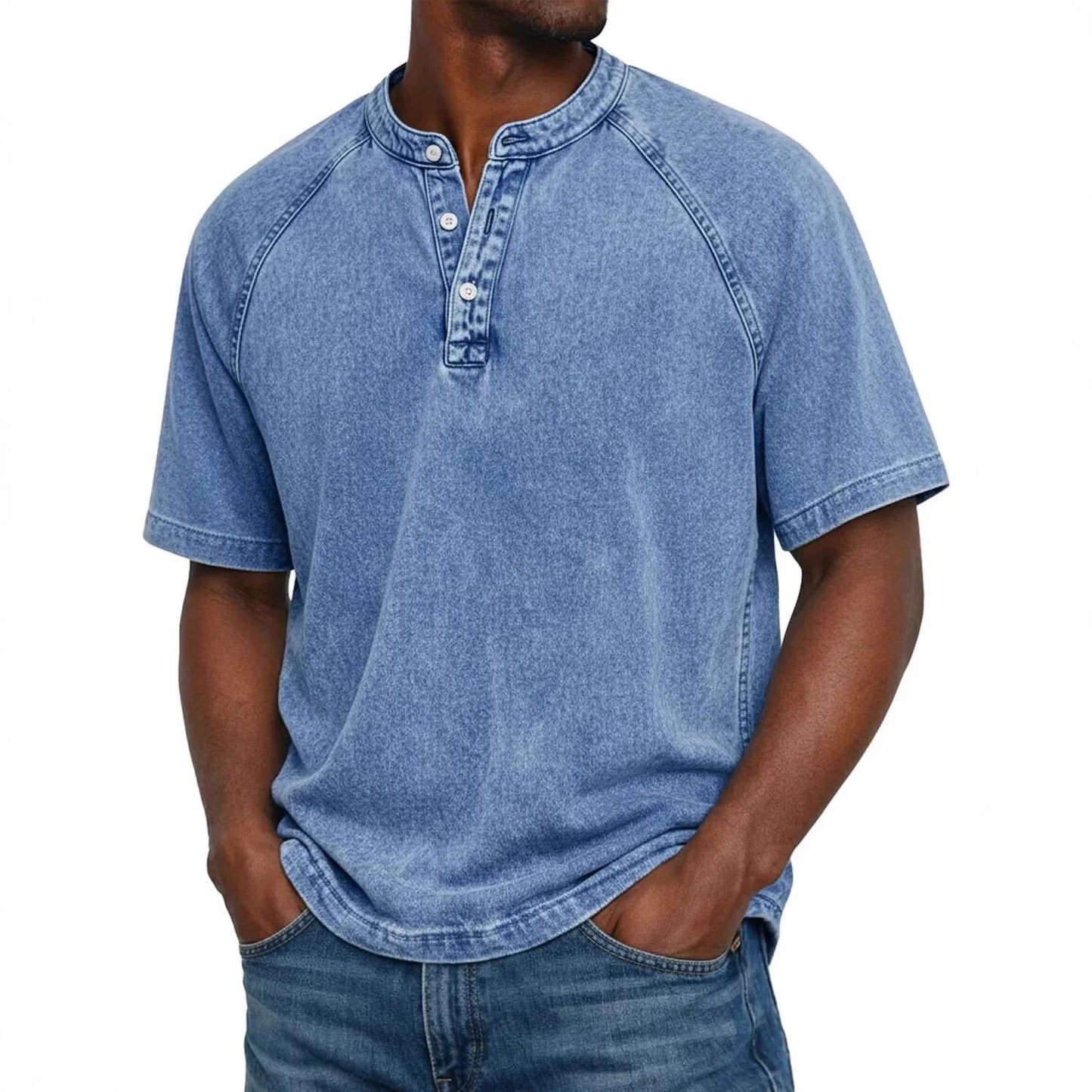 Mason | Vintage Henley Tee