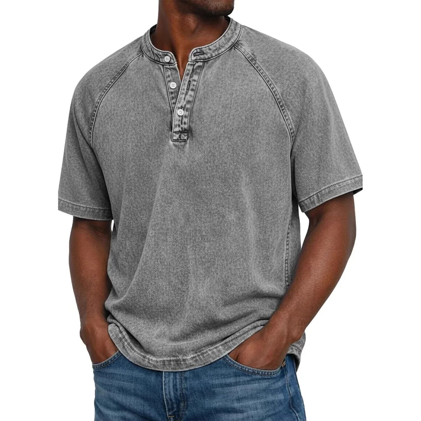 Mason | Vintage Henley Tee