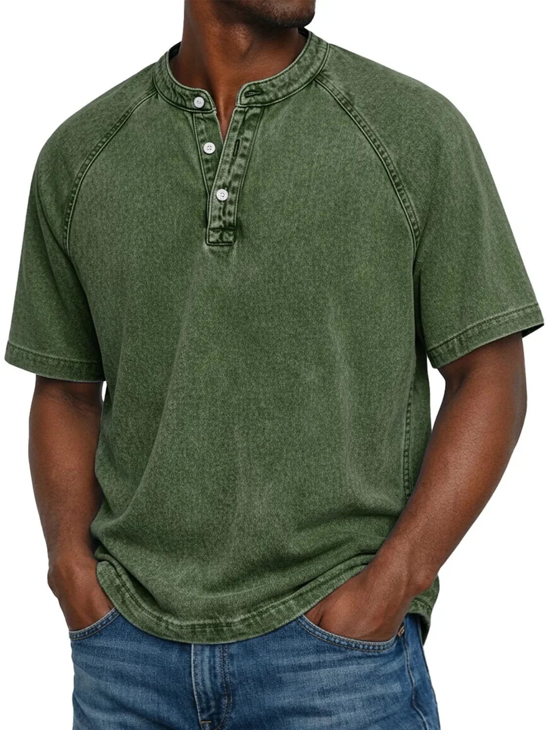 Mason | Vintage Henley Tee