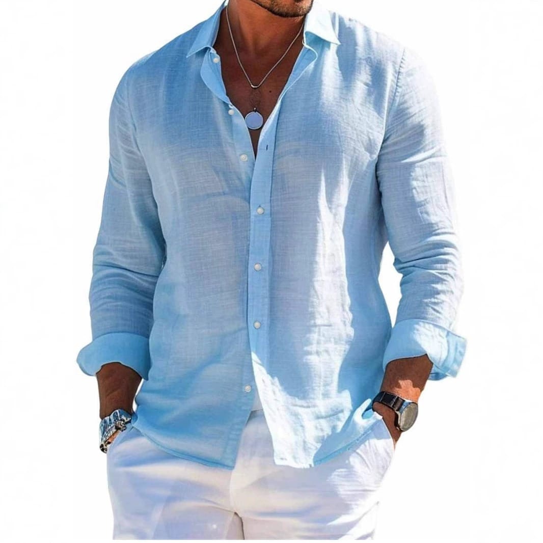 Luca | Linen Breeze Shirt