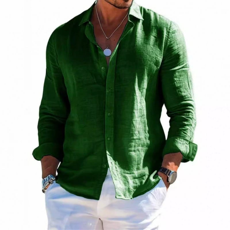 Luca | Linen Breeze Shirt