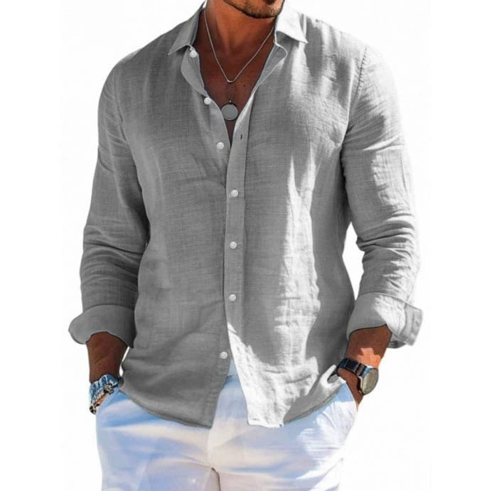 Luca | Linen Breeze Shirt