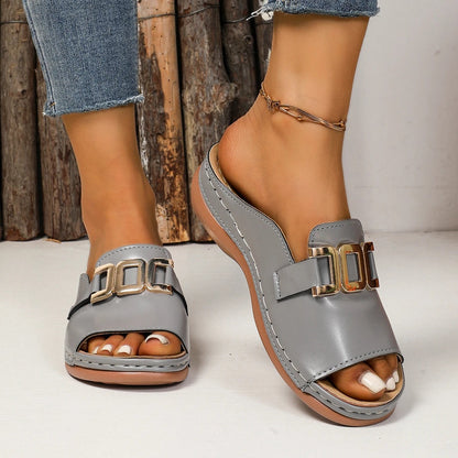 Mariya | Comfortable Sandals with Wedge Sole